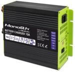 Qoltec Smart Monolith töltő LiFePO4 AGM GEL SLA akkumulátorokhoz | 70A | 12V | Gyors töltés (51917)