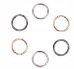  Karabinerek kerek 48 mm PandaHall 6 db-os kulcstartó táskákhoz különböző színekben