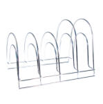  IRIS KT-596 Konyhai fém serpenyőtartó, 5 szintes (KT-596) - mixershop