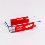 Borcam négyzetes hőálló üvegedény fogóval 1.630ml, 310*124*70mm (1001123)