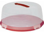 Keter 172569 kerek tortabúra átlátszó/bordó