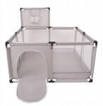  Gyerek Járóka Játszótér, 126×126cm, száraz medence, kosárral (RC-K-459)