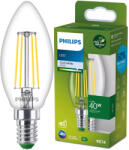 Philips LED izzó E14 gyertya B35 2.3W = 40W 485lm 210lm/W 4000K Semleges 300° A OSZTÁLY UltraEfficient Philips (8720169310674)