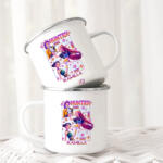 Deconline Crafts Egyedi Kpop Démonvadászok "HUNTRX" fém retro bögre, személyre szabható 360ml (DO59430-ALU-MUG)