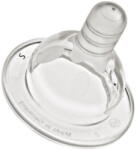 Nip Tetine ortodontice silicon, pt biberoane wide, debit mediu (M), + 0 luni, NIP 33040