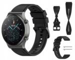  Óraszíj 22MM Huawei Watch Xiaomi Amazfit Redmi Samsung Gear S1 (SILIKONOWY PASEK DO ZEGARKA SMARTWATCH 22MM)