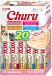 Churu Inaba Churu Cat Box Varieties Cremoase cu Fructe de Mare 20 Buc