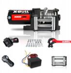 X-BULL Elektromos csörlő X-Bull 12V 1360kg Quad csónak eke Atv kötél 9, 2 m