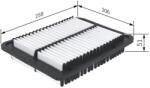 Bosch légszűrő BOSCH F 026 400 353 for MITSUBISHI, CITROËN, IVECO, PEUGEOT (F 026 400 353)