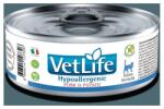 Vet Life Natural Diet Cat konzerv Hypollergenic Pork&potato 85g (PVT085013)