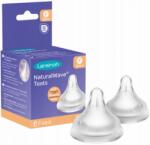 Lansinoh 2x Natural Wave Gyors Áramlású Cumi F (5060062999754)