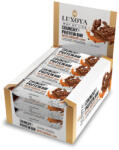 Luxoya - CRUNCHY PROTEIN BAR - ROPPANÓS FEHÉRJE SZELET - Karamella - Csokoládé ízű - 12x45g