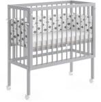  Vitalispa Sophie babaágy-babaöböl tömör fenyőből - szürke, 94×96×42, 5 cm