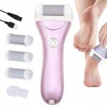 Verk Group Elektromos Sarokreszelő, 3 Tekercs, LCD kijelző, rózsaszín (15977_R)