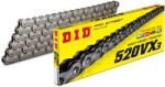 D. I. D Lanț de transmisie DID VX3 X-Ring, super întărit, pas 520, 114 zale, culoare standard
