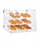 Vevor 3 szintes süteményes vitrin 20, 7x14, 2x16, 3 hüvelykes akril munkalap pékséghez (YKLMBZSJYKL3L)