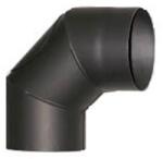  Füstcső könyök 200 mm / 90 fokos - vastag falú Kód: 20090