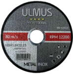 Ulmus acél/inox 125x1x22, 23 50db/csomag (UL125I010)