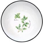 Easy Life Porcelán mélytányér - 18cm - Herbarium