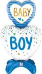 Grabo Balon folie stand up Baby Boy 71 cm