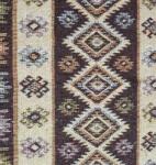  Covoras decor pe rosu inchis II 150 cm Covor