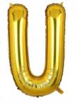Amazon Nagy Fólia Lufi Évfordulóra Születésnapra Party Betű U Arany 40CM