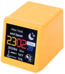 XPRO Mini Smart WIFI Időjárásjelző Óra - 3.5x4.5 cm - Okos Asztali Időmérő Animált Ikonokkal (130880)