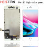 HEISTON FHD magas színtartományú Fehér kijelző Apple iPhone 8 készülékhez (129075) - xpro