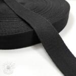  Pamut heveder 4 cm black