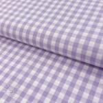  Pamutvászon Check lilac