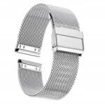 Extremestyle Acél Hálós Karkötő Mesh 16MM ezüst Pvd (BRA000274)