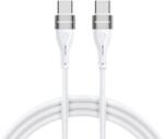 Wozinsky Cablu pentru incarcare si transfer de date Wozinsky WSTCC2, 2x USB-C, 65W, 2m, Alb (5907769308802)