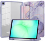 Tech-Protect SC Pen Hybrid husa pentru Samsung Galaxy Tab A9 Plus / A11 Plus 11'', violet marble (TEC335169)