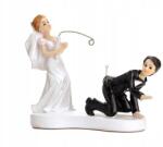 Party Deco Ifjú Pár Figura Horgászbottal 13CM (PF18)