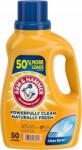 Arm & Hammer Folyadék Mosószer Arm & Hammer Clean 50 Mosás 1, 5L az USA-ból (033200976158)
