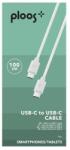 Ploos Cablu Date Ploos Usb-C la Usb-C 1M PLCABC2C1MW Alb