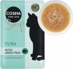 Cosma Soup Tonhalleves Zöldborsóval macska csemege nedves eledel 40g