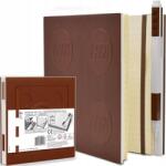 LEGO Napló Jegyzetfüzet Jegyzettömb Golyóstoll 176k vonalas. Barna 4463 (52446)