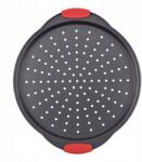  Pizza Sütőlap Tapadásmentes Nutrichef Fekete (NCBPIZ1)