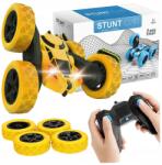 LEMON Távirányítós Autó Távirányító Gumiabroncs Lánctalpas 2in1 sárga (828GZ)