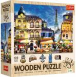 Trefl - Puzzle French avenue wooden - 1 000 piese