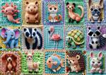 Trefl - Puzzle Premium Plus: Crochet Animals - 1 000 piese