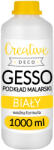 Creative Deco Akril gesso fehér festőalapozó primer festékekhez, 1 literes palackban