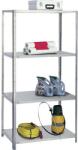 Hobbytools. ro Raft metalic depozitare cu 4 polite zincate Schulte 1000x350x2000 mm max. 85 kg/polita, montaj cu suruburi (HOBH8613486) Raft