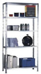 Hobbytools. ro Raft metalic cu 5 polițe zincate 1000x400x1900 mm max. 65 kg/poliță, montaj rapid cu cleme (hobh5211232) Raft