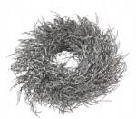 Westwing Karácsonyi koszorú, 40cm, ezüst színű, ünnepi dekoráció