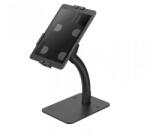 NEOMOUNTS Suport de tableta Neomounts by Newstar DS15-625BL1, diagonala maxima 11, greutate maxima 1kg, tilt +20Â°, -110Â°, rotate 360Â°, reglare manuala, garantie 5 ani, negru (DS15-625BL1)