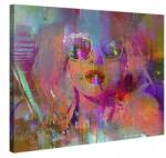  blézerre feszített vászonkép, 100x75 cm, fa keretben (`21`21`21)