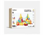 Mideer Színes mágneses építőkészlet, 100 db, 3 éves kortól (CT1211)