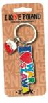  Kulcstartó I Love Poland Varsó ILP-BRE-B-WAR-06 (5901854951782)